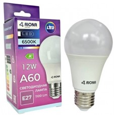 Лампа RIONA LIGHTING LED A60 12W 6500K E27