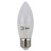 B3527 Лампы СВЕТОДИОДНЫЕ СТАНДАРТ ECO LED B35-10W-827-E27 ЭРА QX (диод. свеча. 9Вт. тепл. E27