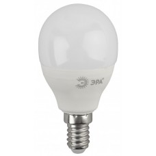 P4514 Лампа светодиодная Стандарт ECO LED P45-10W-827-E14 ЭРА QX (диод. шар. 9Вт. тепл. E14)