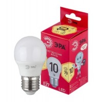Лампочка светод. ЭРА LED P45-10W-827-E27