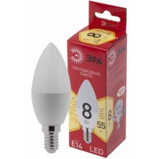 Лампочка светод. ЭРА LED B35-8W-827-E14