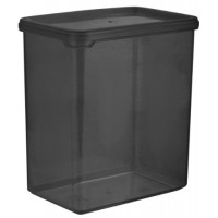 PT170710621 Банка для сып.прод.1.1 л прямоуг.BLACK