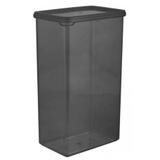 PT170810621 Банка для сып.прод.1.65 л прямоуг.BLACK