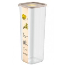 SE168610025 Банка для сып.прод.1.9 л с гибкой кр. кв.Sugar&Spice Vanilla