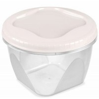 Банка для сыпучих продуктов пл/м  Тондо  450 мл (арт. С284КРЕМ. код 223647)