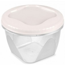 Банка для сыпучих продуктов пл/м  Тондо  450 мл (арт. С284КРЕМ. код 223647)