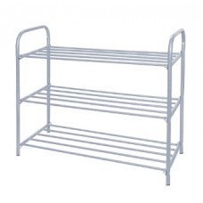 Этажерка д/обуви Ника 3-х секц..590х330х790 мм.серый мат.ЭТК3/МС