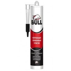 Bull Нейтральный силикон 280мл белый