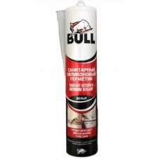 Bull Санитарный силикон 280 мл белый