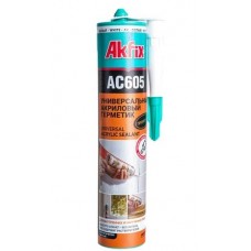 Akfix AC605 Акриловый герметик 310 мл белый