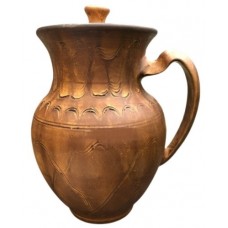 Кувшин из красной глины 25с0.4489/2.0-1 НХП