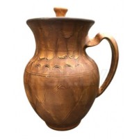Кувшин из красной глины 25с0.4489/1.0-1 НХП