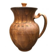 Кувшин из красной глины 25с0.4489/1.0-1 НХП