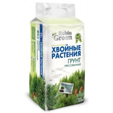 Грунт для хвойных растений Робин Грин прессованный 25л