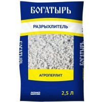 Агроперлит Богатырь -разрыхлитель 2.5 л Агроперлит Богатырь -разрыхлитель 2.5 л