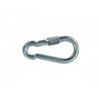 Карабин пожарный с фиксатором М4 DIN 5299 D STARFIX SMP-53192-1