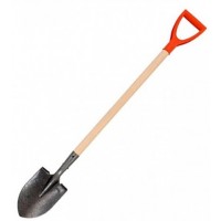 ЛКт.2 Лопата копальная остроконеч. с чер. и ручкой. рельс. сталь