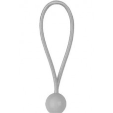 РЕЗ-1 Эластичный шнурок для крепления BUNGEE CORD BALL с шариком для фиксации 15см серый