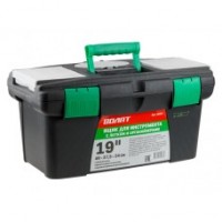 Ящик д/инструмента п/м 49x27.5x24 см (19 ) с лотком и органайз. 20237 ВОЛАТ 20237