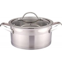 Кастрюля с крышкой AST-6545 (нжс)d=22. 4.5л