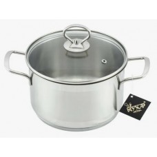 Кастрюля нерж.5.0л. ст.кр.  Лотос Классика КЛ1-24С2