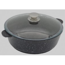 Жаровня АЛА280 со стекл.кр. G1028G