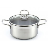 Кастрюля нерж. 2.0 ст.кр.  Крокус Классика КК1-18С2 