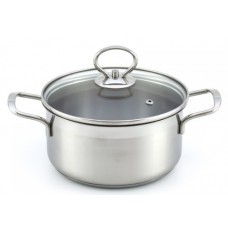 Кастрюля нерж. 4.2 ст.кр.  Крокус Классика КК1-22С2