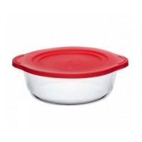 Кастрюля 2.1 л. с пл. кр. круглая Borcam 59001  1109106