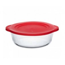 Кастрюля 2.1 л. с пл. кр. круглая Borcam 59001  1109106