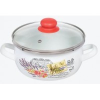 Кастрюля 2.5л (сфера) 1-2425112(Бл) Бл/Прованс  
