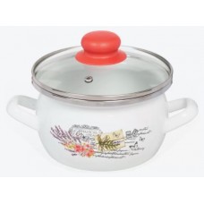 Кастрюля 1.5л (сфера) 1-2415112(Бл) Бл / Прованс  