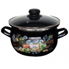 1-2450112(Черн) Черн / Джем  Кастрюля 5.0л (сфера)