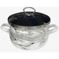 1-2415111(Сер.гр.) Шейк Бл-Черн  Кастрюля 1.5л (сфера)