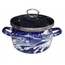 1-2430111(Сер.гр) Шейк Син-Бл  Кастрюля 3.0л (сфера)