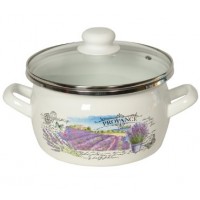 Кастрюля 4.0л (сфера) 1-2440112(Бл) Бл / Лаванда  
