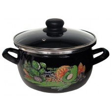 1-2415112(Черн)(АВ)  Черн / Авокадо  Кастрюля 1.5л (сфера)