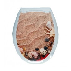 Сиденье для унитаза с рисунком Песок MPG7563