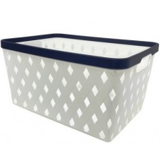 Корзина из пластмассы (для декора) Арт.JF100164