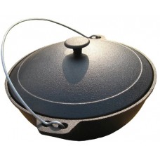 МС0082 Казан чугунный 8л с чугунной крышкой ТМ MYRON COOK