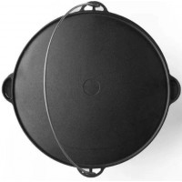 Казан чугун. походный татарский 12л с крыш.саджем д.400 1612-5