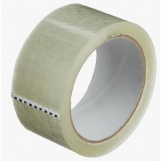 Лента упаковочная прозрачная (скотч). 48ммx66м