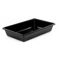 Лоток прямоугольный №9 5.5л 410*270*77мм черн.