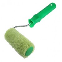 Валик нитевой МИНИ  стандарт  полиакрил. ручка 6мм. 100х30мм. ворс 11 мм