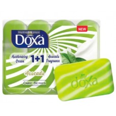 Doxa Moisturizing Cream 1+1 Avocado Fragrance мыло туалетное Avocado/Авокадо. 4*80 г