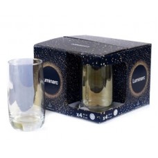 Набор стаканов ст. Golden chameleon  4 шт. 330 мл P9323. код 033294)