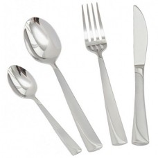 БП58245 Набор стол. приборов 24пр. нерж. сталь с декор. абраз. отделкой Б58