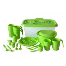 Набор посуды для пикника из пластика 32пр.