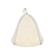 Шапка для бани Классика  Цветной зигзаг  HOT POT из войлока 41162