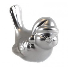 Статуэтка керам.  Новогодняя птичка  9.8*6.5*8.8 см арт.6908